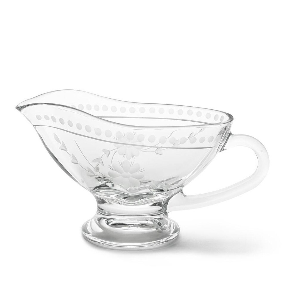Vintage Etched Gravy Boat Williams Sonoma Australia